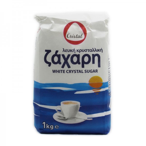 Ζάχαρη λευκή κρυσταλλική 1 kg