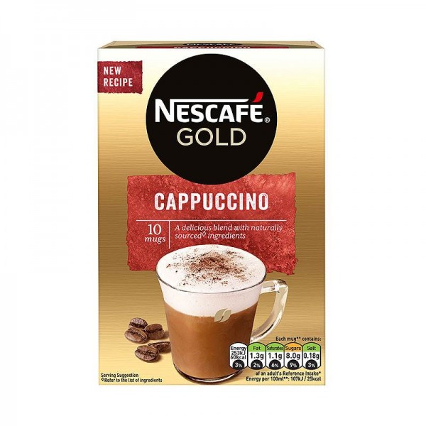 Στιγμιαίος Cappuccino Nescafe Gold 10...