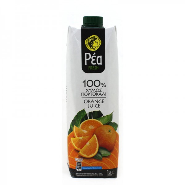 Φυσικός χυμός πορτοκάλι ΡΕΑ 1 lt