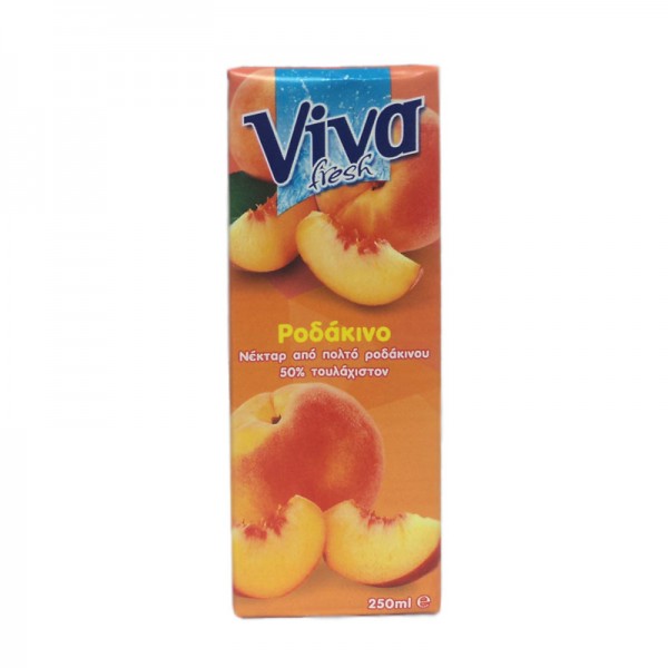 Χυμός ροδάκινο - VIVA 250 ml