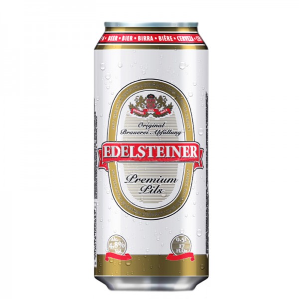 Μπύρα premium pils Edelsteiner 500ml