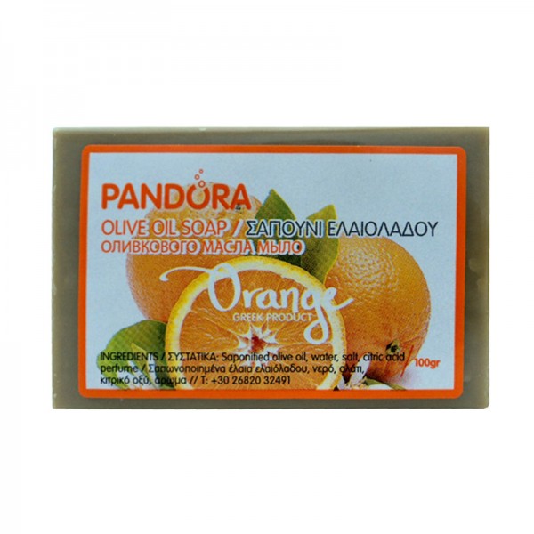 Σαπούνι ελαιολάδου πορτοκάλι PANDORA...