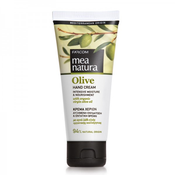 Mea Natura Olive Κρέμα Χεριών – Αυξημένη Ενυδάτωση & Εντατική Θρέψη FARCOM 100 ml