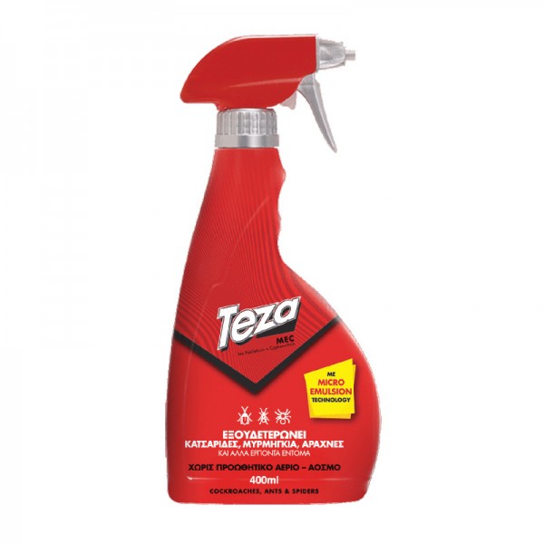 Εντομοκτόνο Teza mec spray άοσμο 400 ml