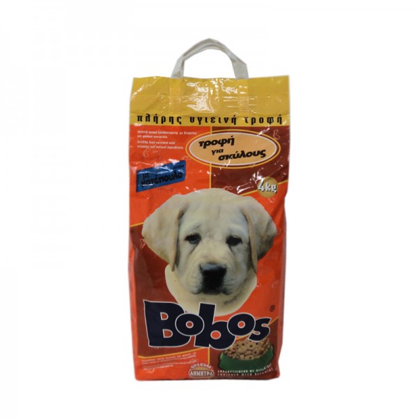 Τροφή σκύλων με κοτόπουλο BOBOS 4 kg