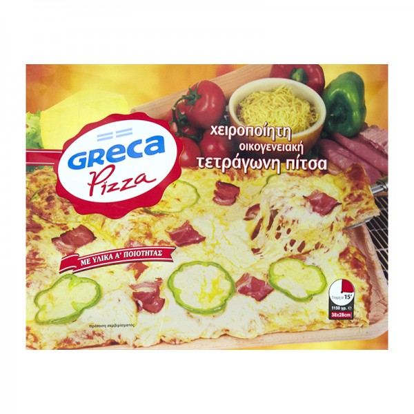Πίτσα Greca 38x28cm Greca Pizza 1.150gr