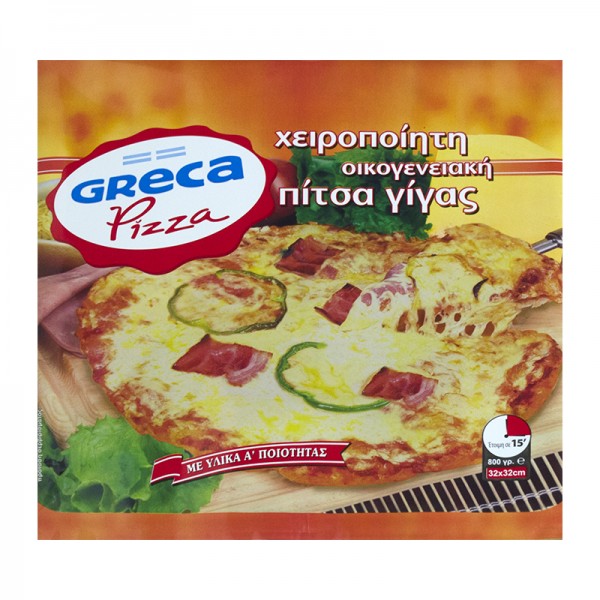 Πίτσα Γίγας 32cm Greca Pizza 800gr