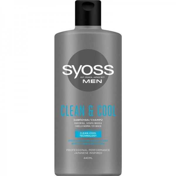 Σαμπουάν Syoss Men Clean & Cool 440ml