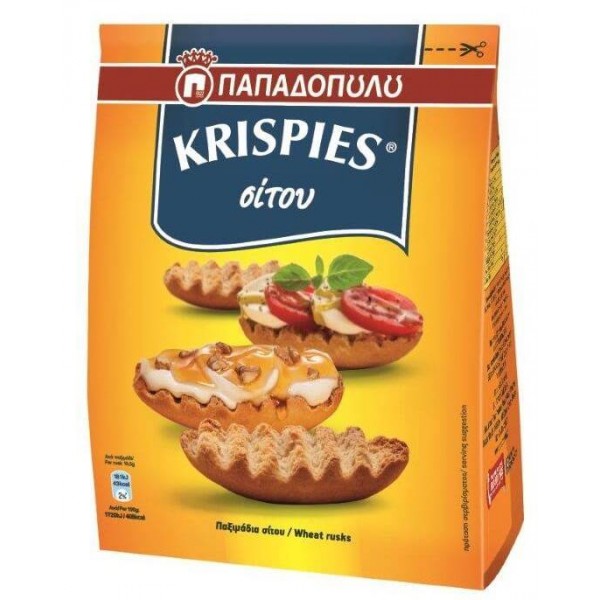 Krispies Παξιμάδια Σίτου Παπαδοπούλου...