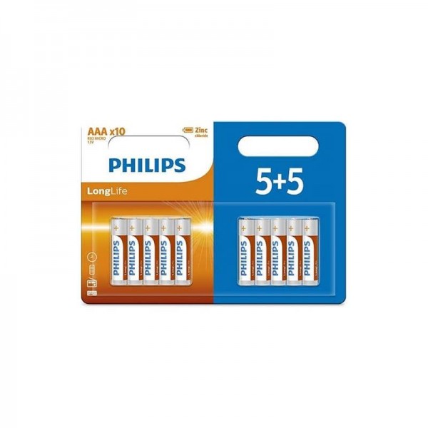 Μπαταρίες Philips Long Life AAA...