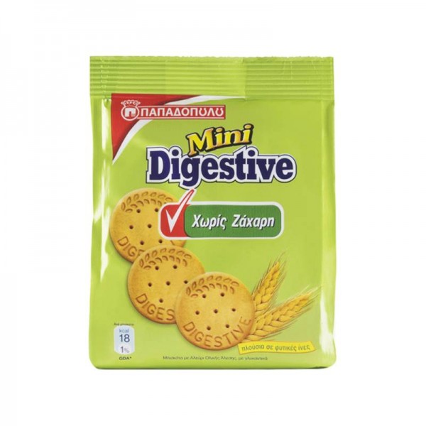 Μπισκότα mini Digestive Χωρίς Ζάχαρη...