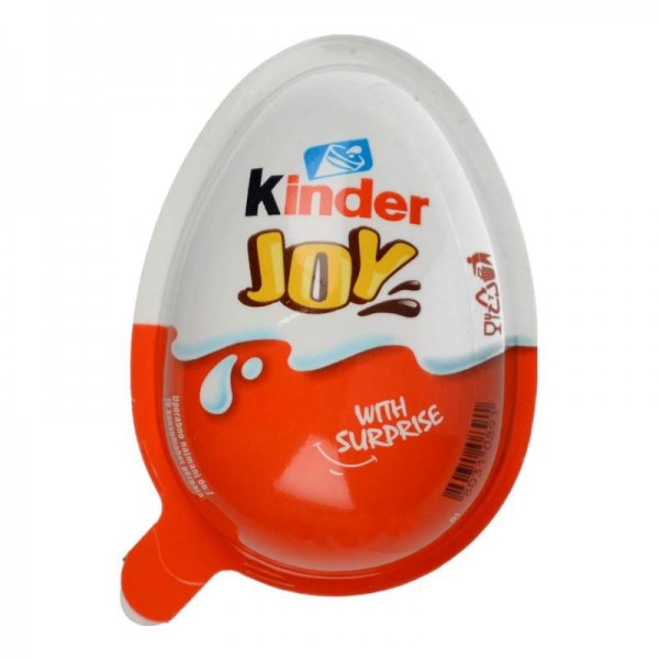Αυγό Σοκολάτας Γάλακτος Kinder Joy 20gr