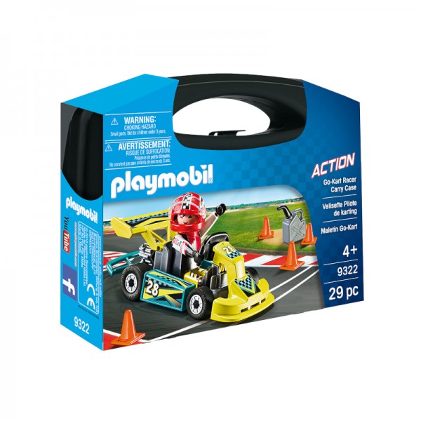 Playmobil Βαλιτσάκι Go-Kart  9322