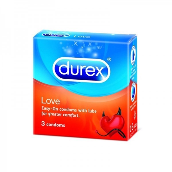 Προφυλακτικά με Λιπαντικό Durex Love...