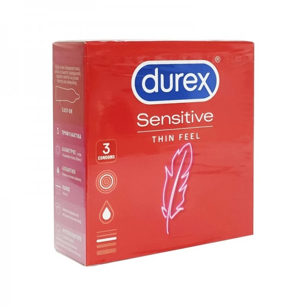 Προφυλακτικά Durex Sensitive 3τμχ