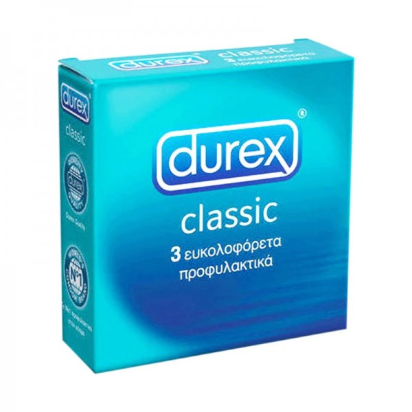 Προφυλακτικά Durex Classic 3τμχ