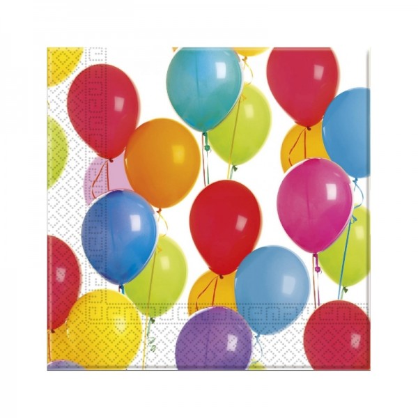 Χαρτοπετσέτες με Χρωματιστά Μπαλόνια...