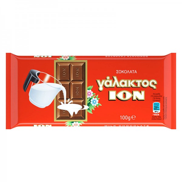 ΙΟΝ Σοκολάτα Γάλακτος 100 gr