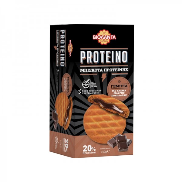 Μπισκότα Πρωτεΐνης Proteino με Μαύρη...