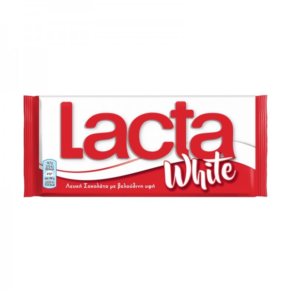 Λευκή Σοκολάτα Lacta White 100gr