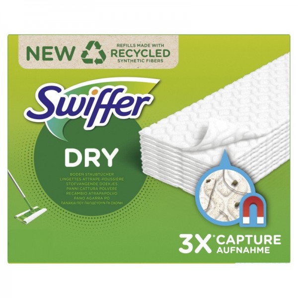 Ανταλλακτικά Πανάκια Swiffer Dry 18τμχ