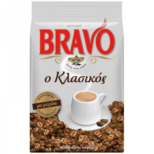 Eλληνικός Καφές Κλασικός Bravo 193gr