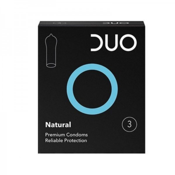 Προφυλακτικά Natural Duo 3τμχ