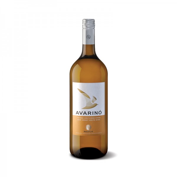 Οίνος λευκός ημίγλυκος Avarino 1.5lt