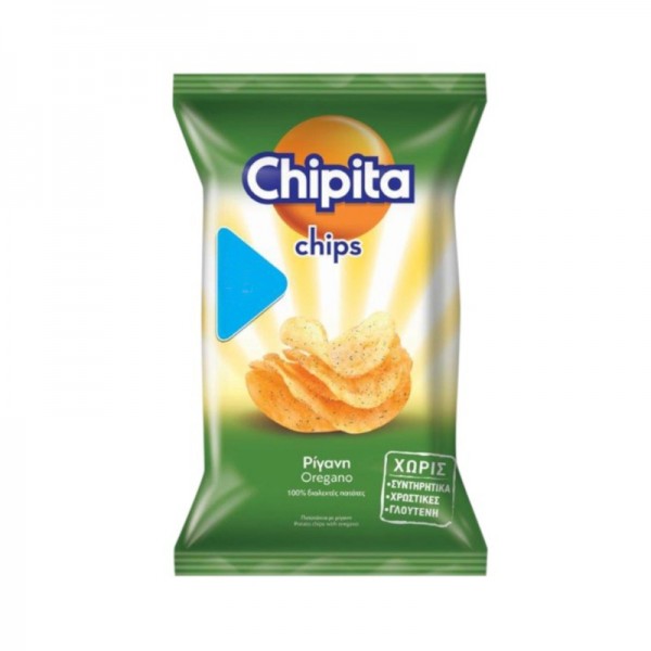 Πατατάκια Chipita Chips Ρίγανη 165gr