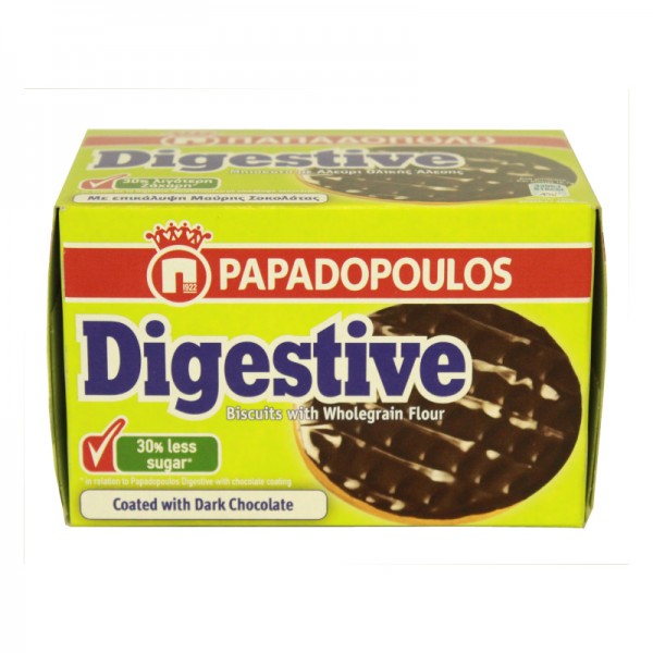 Μπισκότα Digestive με Μαύρη Σοκολάτα...