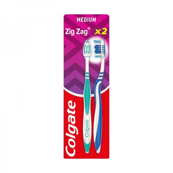 Οδοντόβουρτσα Zig Zag Colgate Medium...