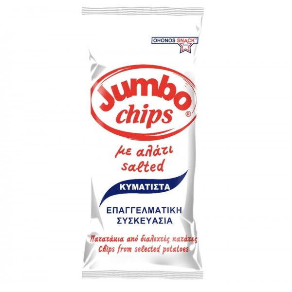 Jumbo Chips Κυματιστά με Αλάτι Ohonos...