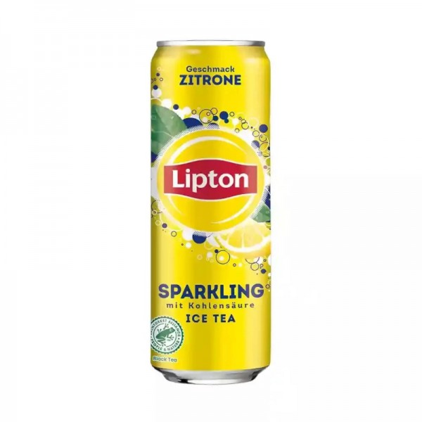Ice Tea Λεμόνι με Ανθρακικό Lipton 330ml