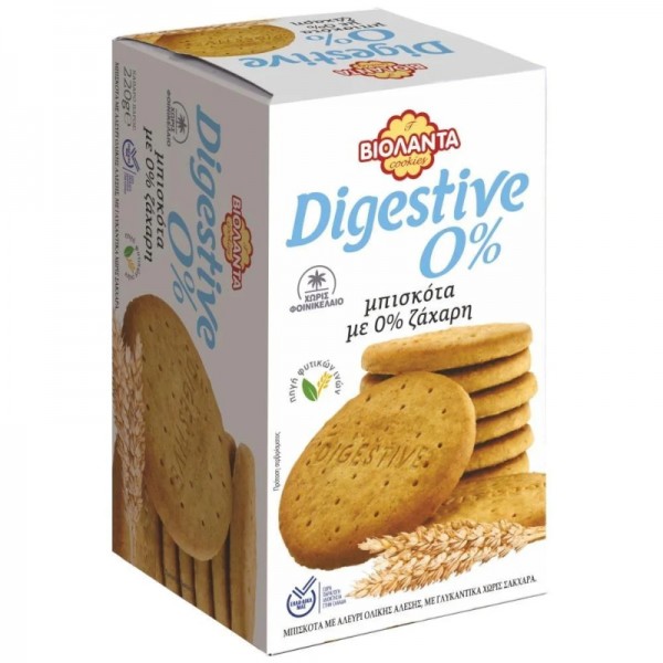 Μπισκότα Digestive 0% Ολικής Άλεσης...