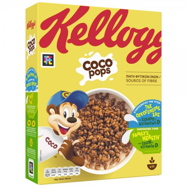 Δημητριακά Coco Pops Kellogg's 330gr