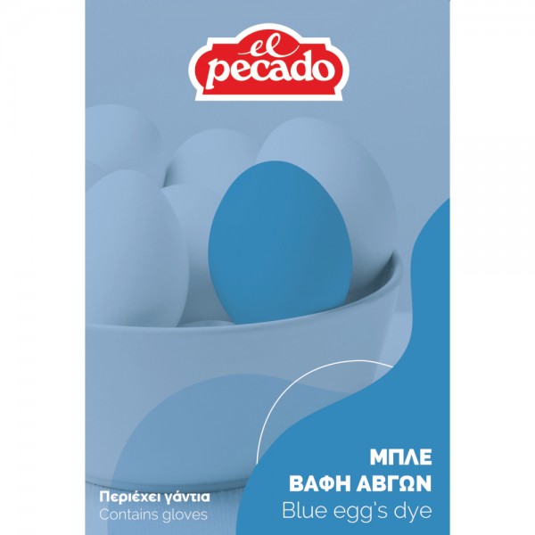Μπλε Βαφή Αυγών El Pecado 3gr