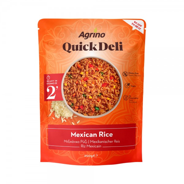 Μεξικάνικο Ρύζι Quick Deli Agrino 250gr