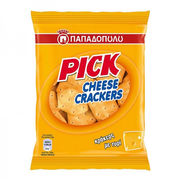 Παπαδοπούλου Pick Cheese Crackers 45gr