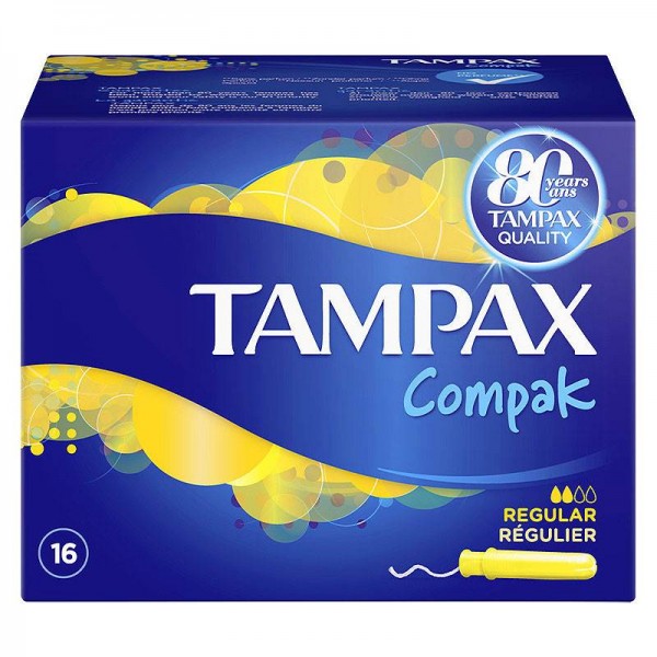 Ταμπόν Tampax Compak Regular 16 τεμ.