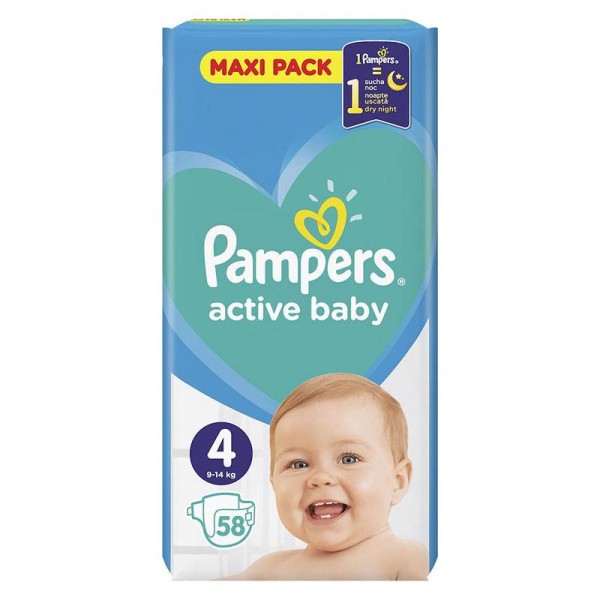 Πάνες Pampers Active Baby No 4...