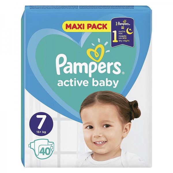 Πάνες Pampers Active Baby No 7...