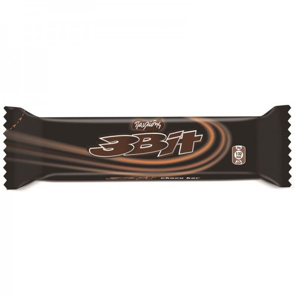 Σοκολάτα γεμιστή  3Bit Παυλίδης 65gr