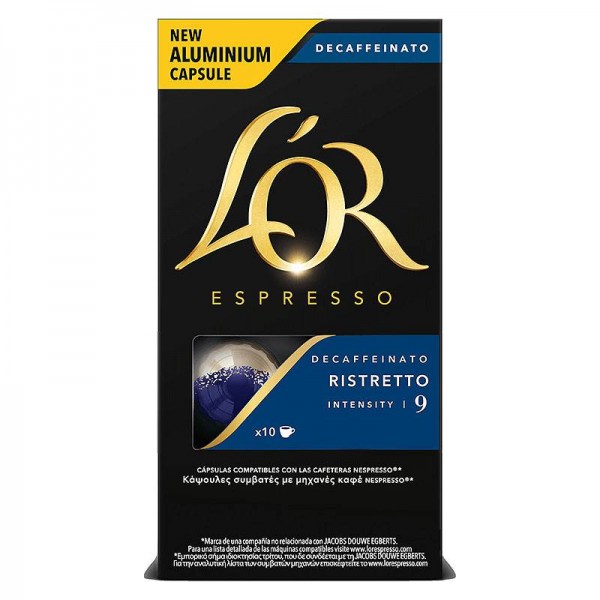 Κάψουλες Espresso L'Or Ristretto...