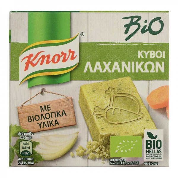 Κύβος λαχανικών βιολογικός Knorr 6 τεμ.