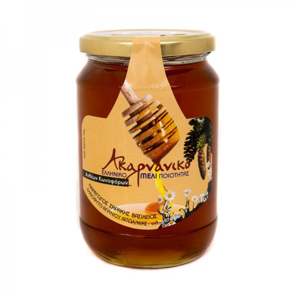Μέλι ανθέων κωνοφόρων ΣΑΡΑΚΗΣ 920 gr