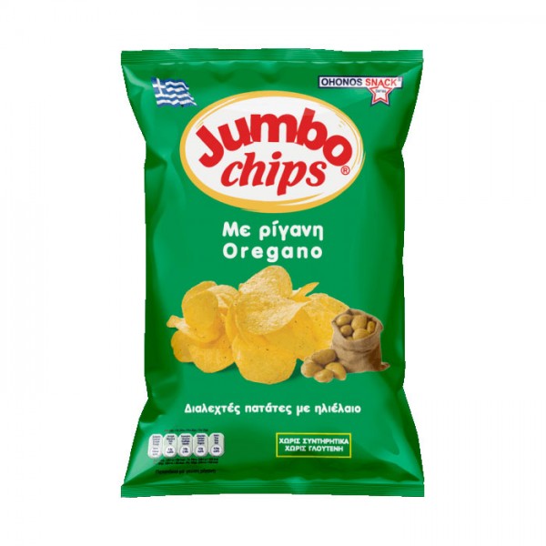 Jumbo chips με ρίγανη - OHONOS 130 gr